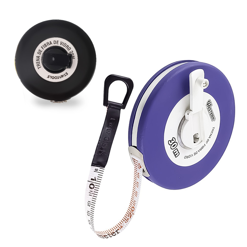 Trena Fibra De Vidro Fechada Longa Vários Tamanhos Resistente - Home & Living
