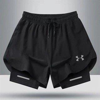 Homens 2 Em 1 Ultra Performance Short Com Proteção UV + 20