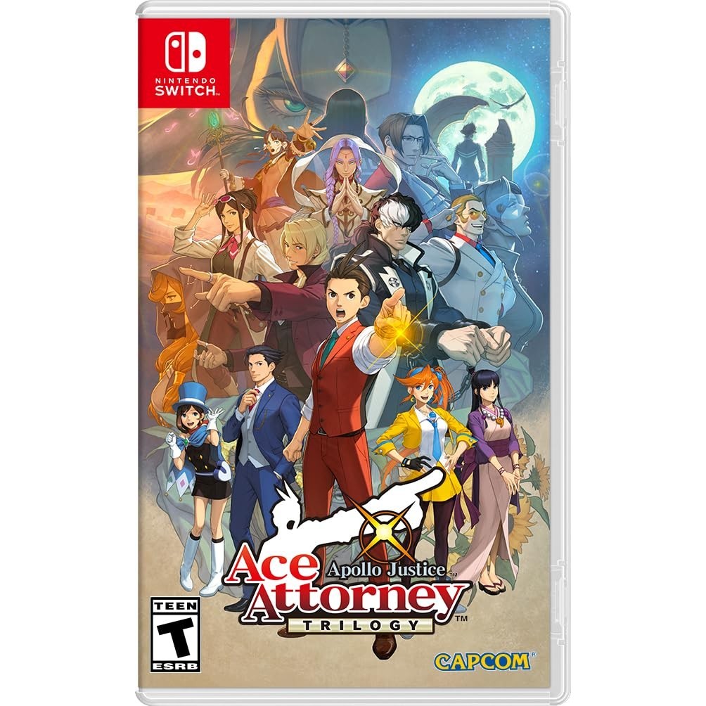 Apollo Justice Ace Attorney Trilogy Switch Midia Fisica