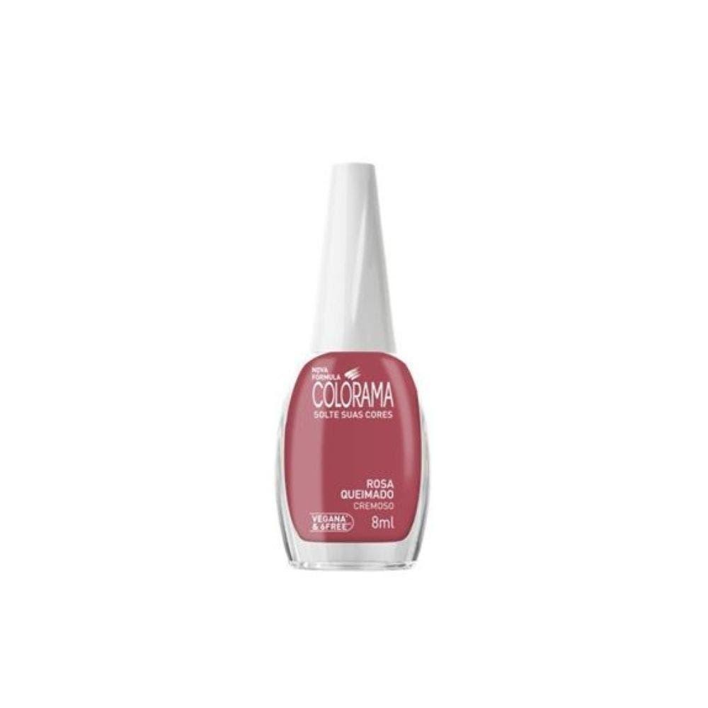 Esmalte Colorama Cremoso Rosa Queimado em Oferta na Shopee