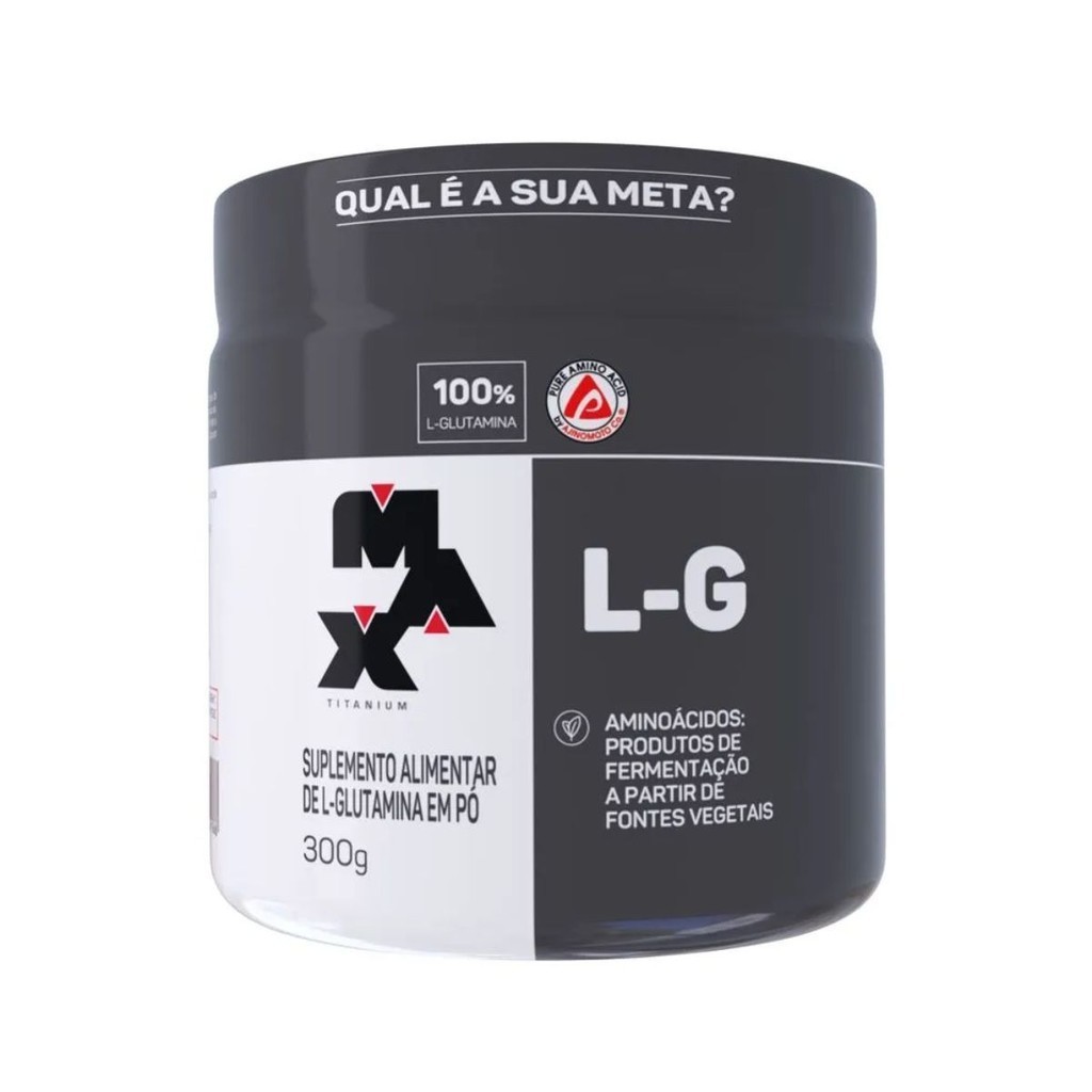 L- Glutamina 300g - Max Titanium