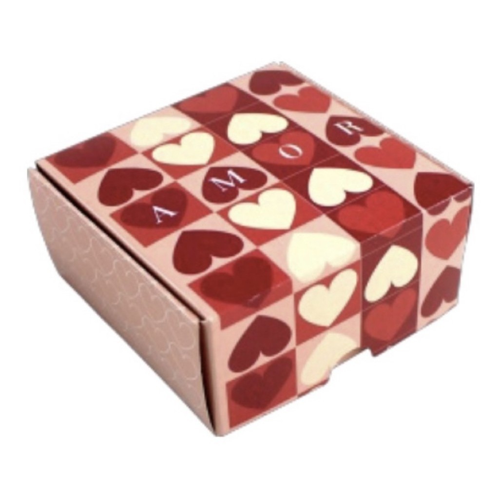 10 CAIXA PRACTICE ( 4 DOCES)  AMOR 3623  ( IDEIA ) - Stationery
