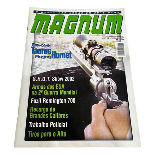 Revista Magnum Antiga Ano 13 Edição N.77cod. A474