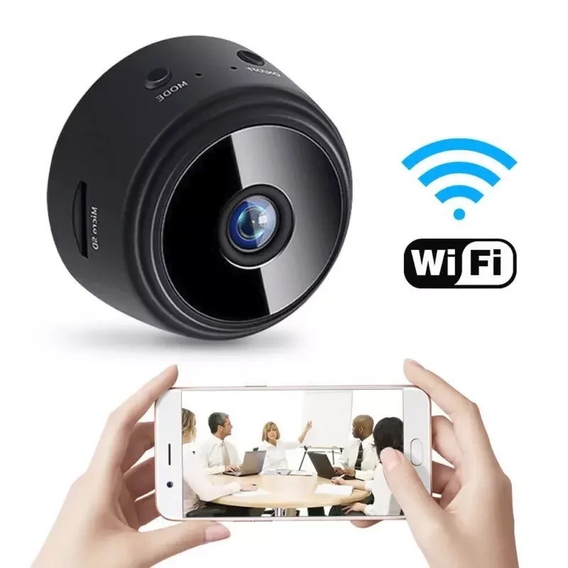 Camera Wifi Mini De Segurança Espiã Discreta