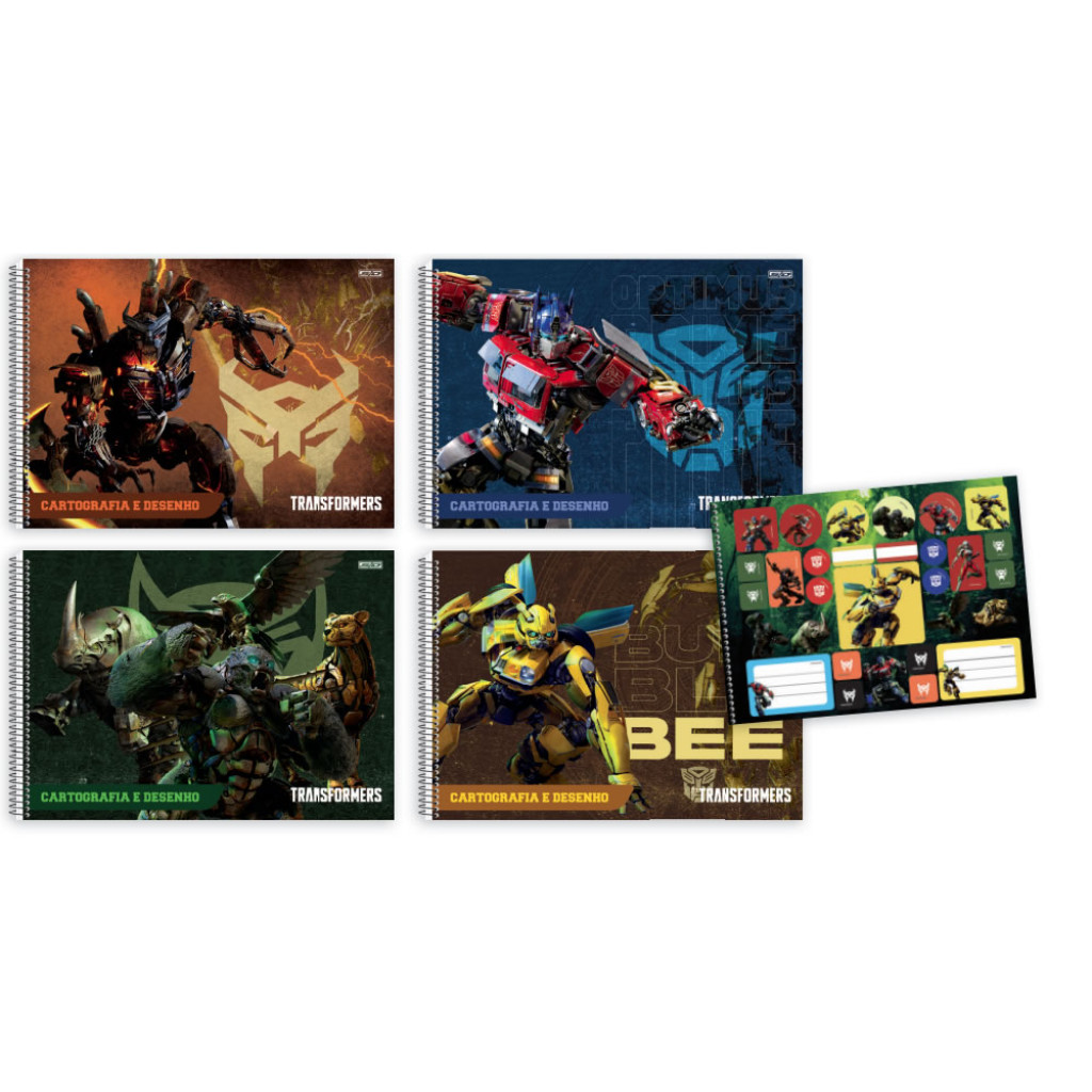 CADERNO CARTOGRAFIA1/1 CD ESP AD 60F  TRANSFORM    SAO DOMINGOS   10512