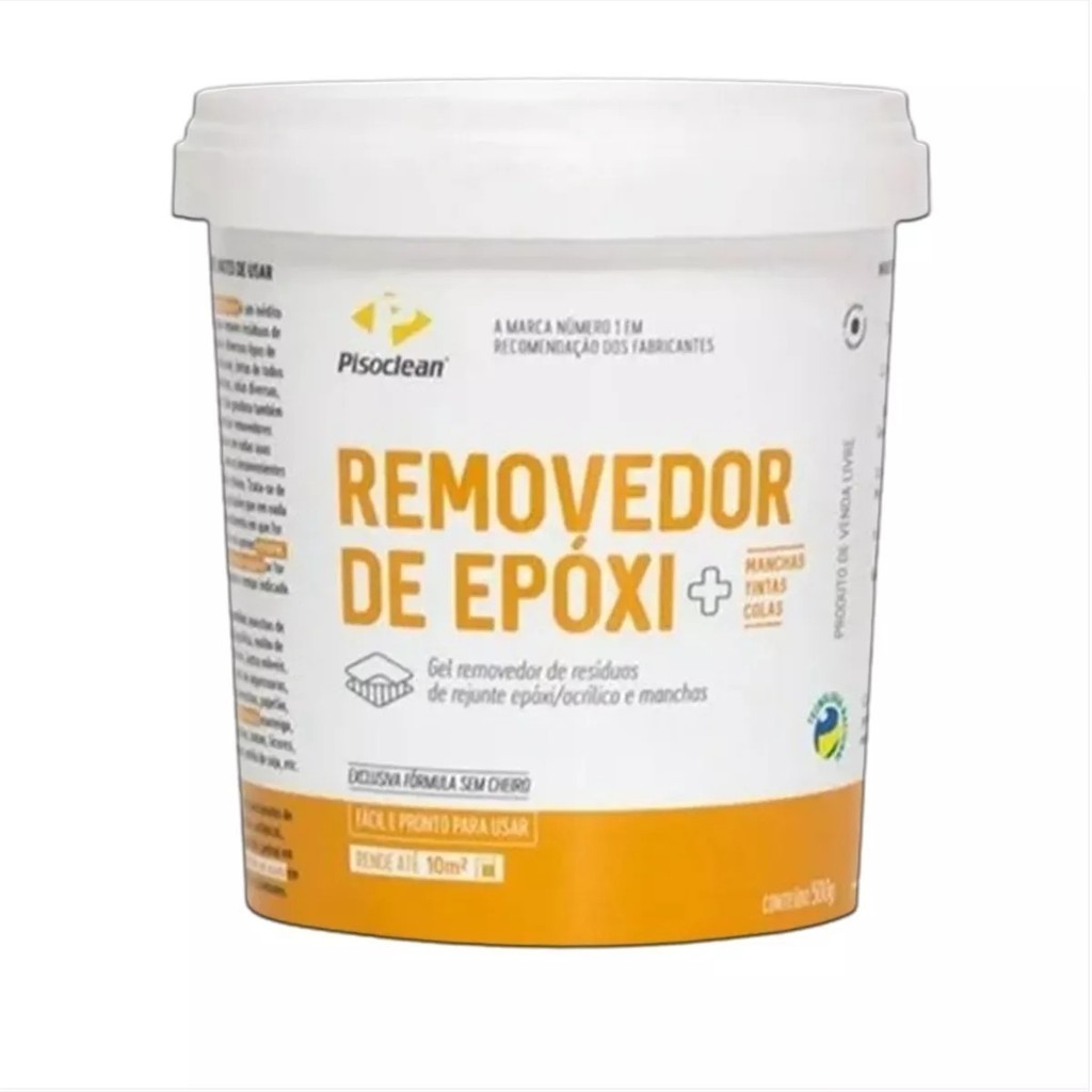 Removedor de Rejunte Epóxi 500g - Pisoclean