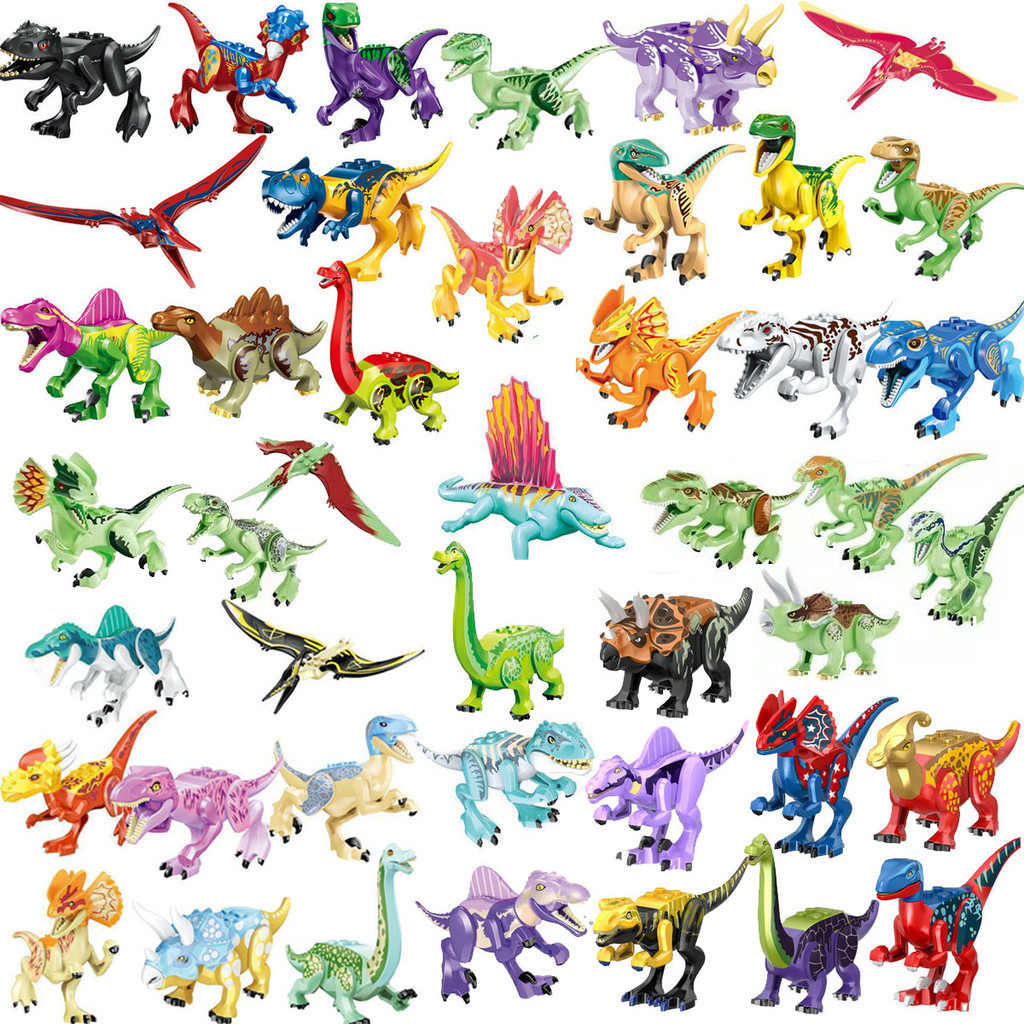 Presentes Para Crianças Brinquedos De Dinossauro Criativos Blocos De Construção Modelo Modelos Decorativos