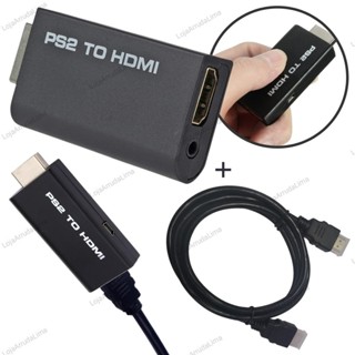 Adaptador Conversor PS2 AV Para HDMI Com Cabo HDMI Para TV E Monitor em Oferta na Shopee