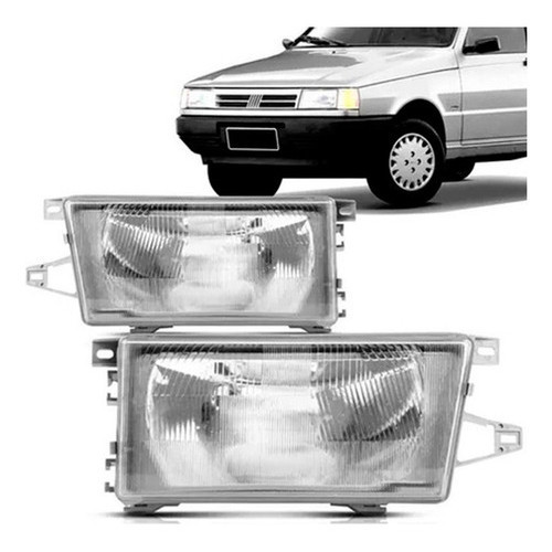 FAROL UNO MILLE FIRE FIORINO ELBA 1991 VIDRO LADO ESQUERDO OU DIREITO - Spare Parts and Accessories for Vehicles