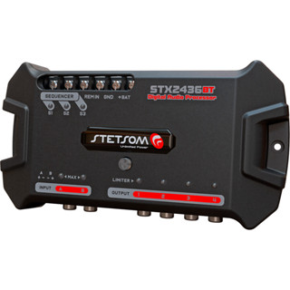 Processador de Áudio Stetsom STX 2436BT Bluetooth 2 Canais 4 Vias para Som Automotivo em Oferta na Shopee