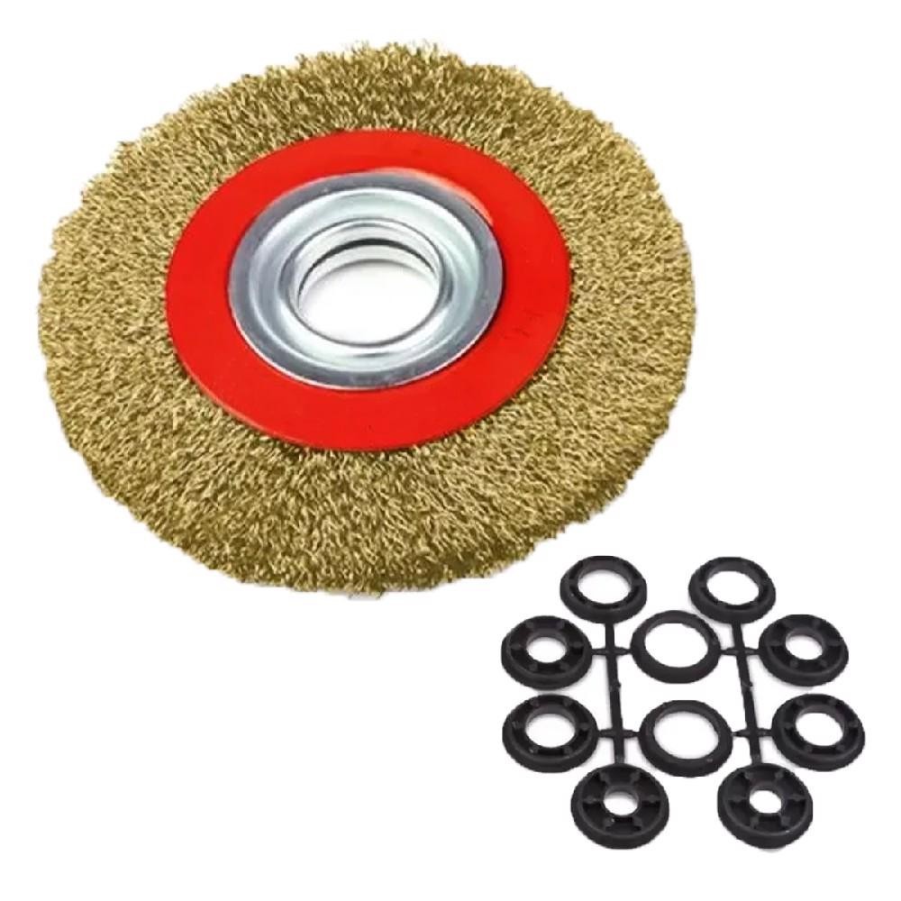 Escova De Aço Latonado Circular 6x3/4'' (571,0005) - Graff Vantage