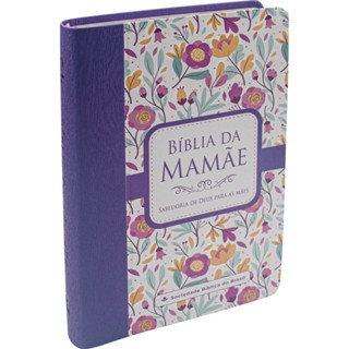 Bíblia da Mamãe | ARA | Letra Normal | Capa Luxo Flores Malva em Oferta na Shopee