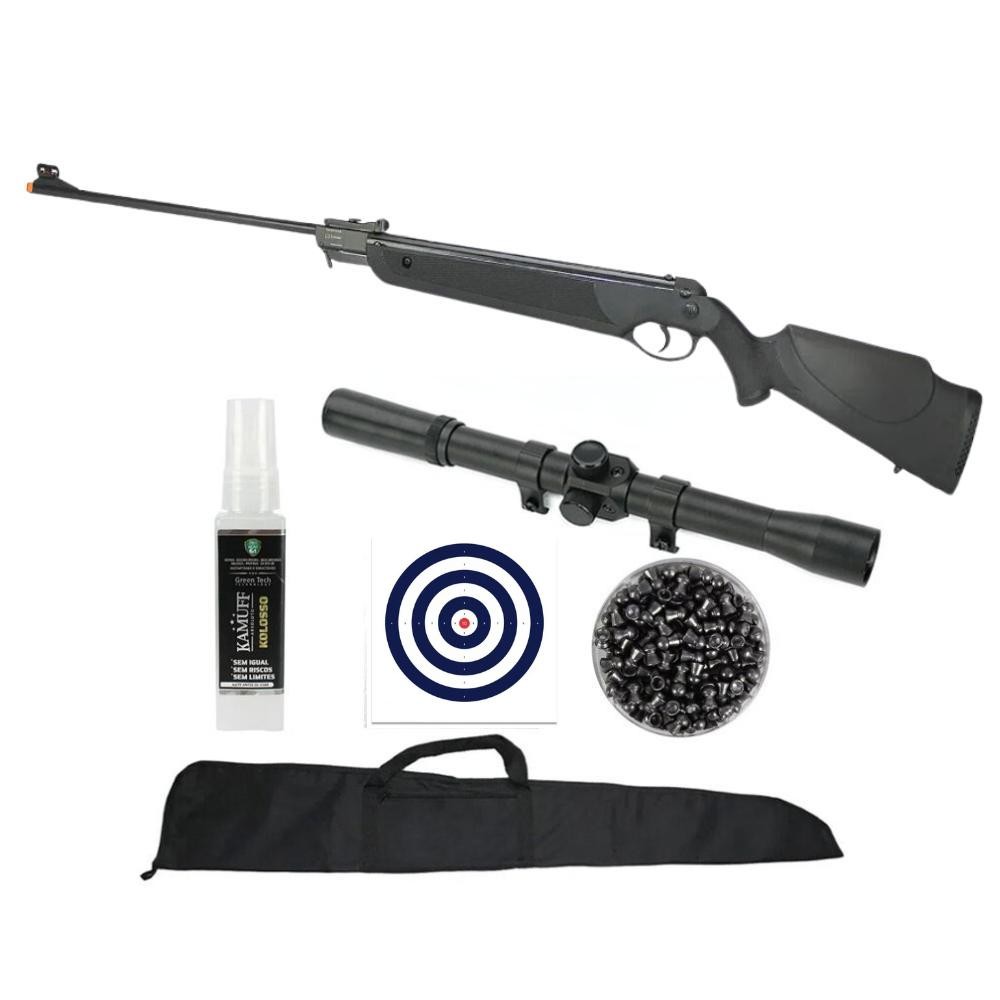 Carabina Pressão Dione Nitro 4G 5,5 GR55KG Rossi + KIT PRO - Sports & Outdoors