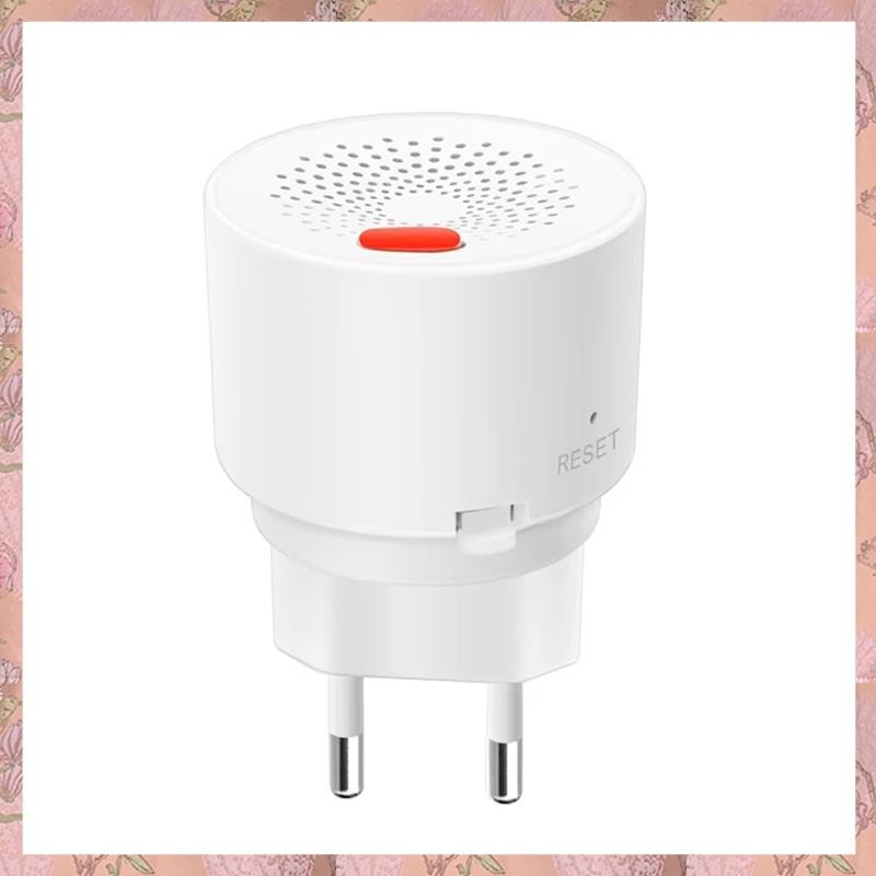 [Bjrw] Tuya WIFI Sensor De Gás Natural Combustível Doméstico Inteligente Detector De Alarme Glp Vazamento Plugue Ue