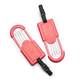 Etiqueta Retratil para Bagagem Vermelho em Oferta na Shopee