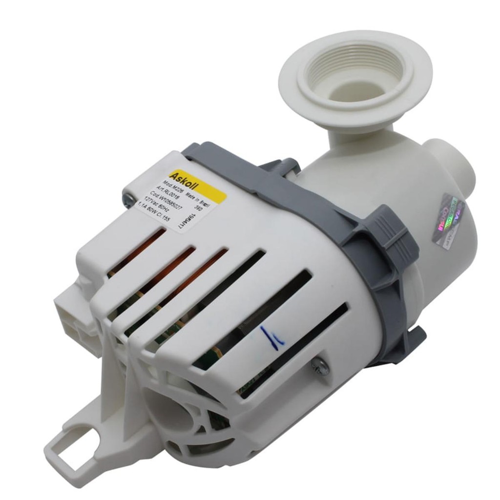 ELETROBOMBA CIRCULACAO LAVADORA BRASTEMP W10585027