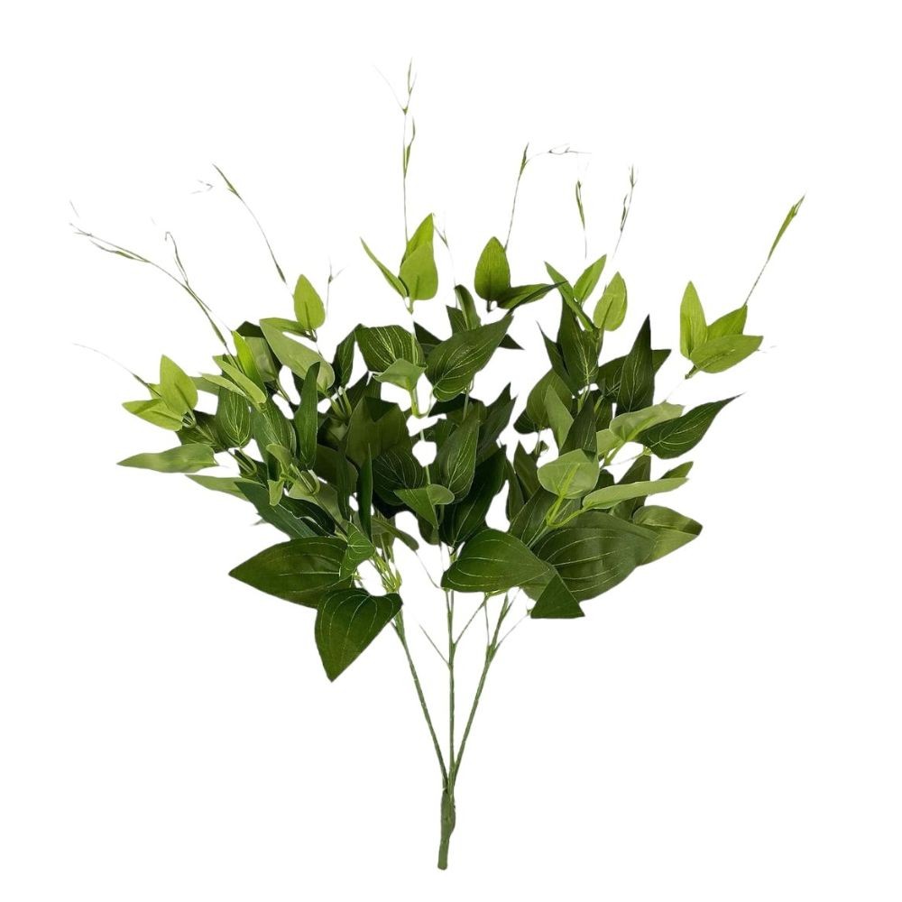 Folhagem Galho de Eucalipto Buquê Verde 52cm Decortexil