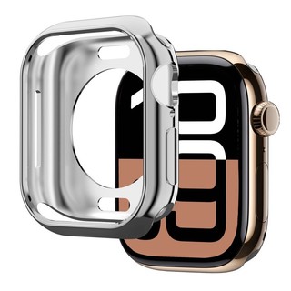 Macio Tpu Meia Capinha Case Para Apple Watch 10 46mm 42mm 44mm 41mm 40mm 38mm 45mm 49mm Ultra iWatch Protetor Capa em Oferta na Shopee