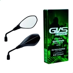 Espelho Retrovisor Gvs Par Modelo Mini Bmw F800 Gs 650 Honda