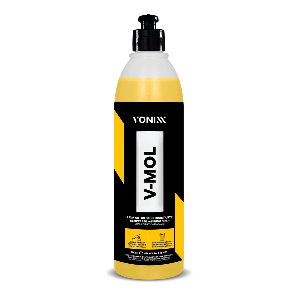V-Mol Shampoo Lava Auto Desencrustante (500ml) Vonixx em Oferta na Shopee