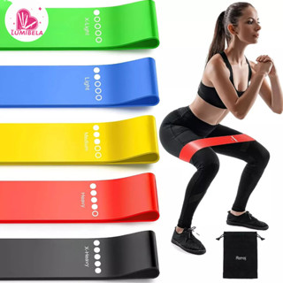 kit 5 Faixas Elástica de Resistência para yoga Pilates Treino Academia- Entrega Rapido em Oferta na Shopee