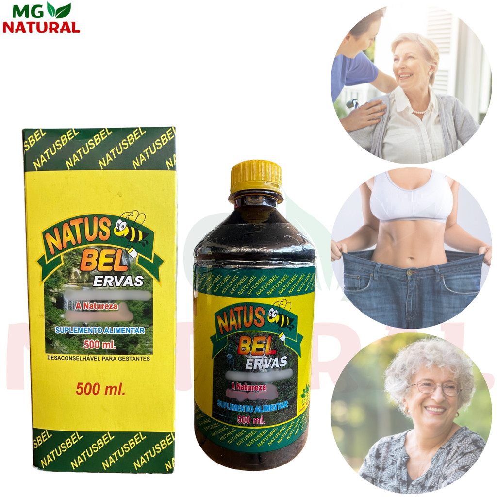 Kit 3 Natusbel 500ml em Oferta na Shopee