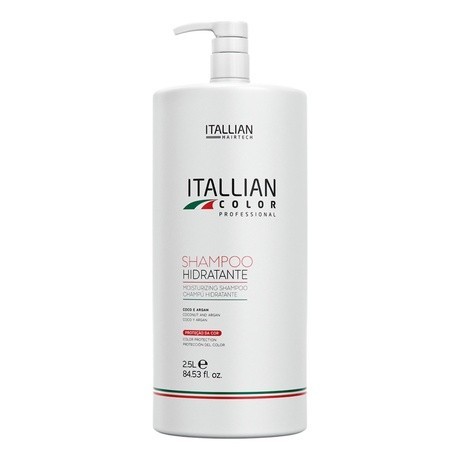 Shampoo Itallian Color Hidratante Lavatório 2,5l Com Válvula