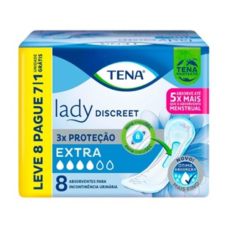 Absorvente Tena Lady Discreet Extra 20Un