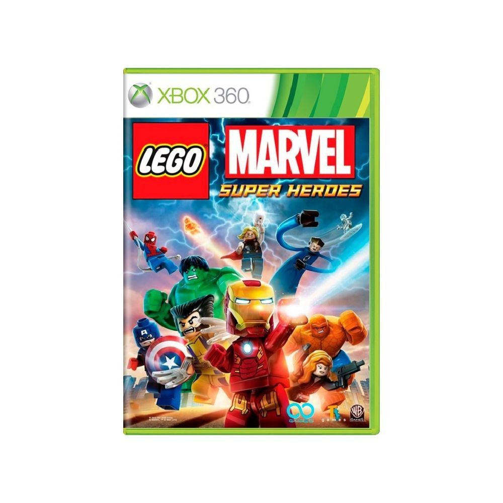 Jogo Lego Marvel Super Heroes - Xbox 360 - Usado
