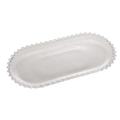 Travessa Wolff Pearl de Cristal Incolor