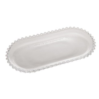 Travessa Wolff Pearl de Cristal Incolor