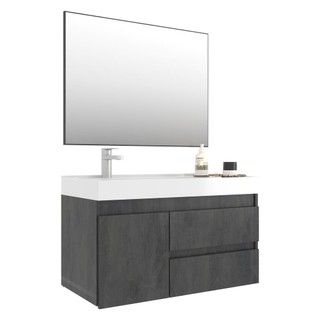 Gabinete Banheiro com Cuba e Espelheira 80cm Multimóveis VCR10074 em Oferta na Shopee
