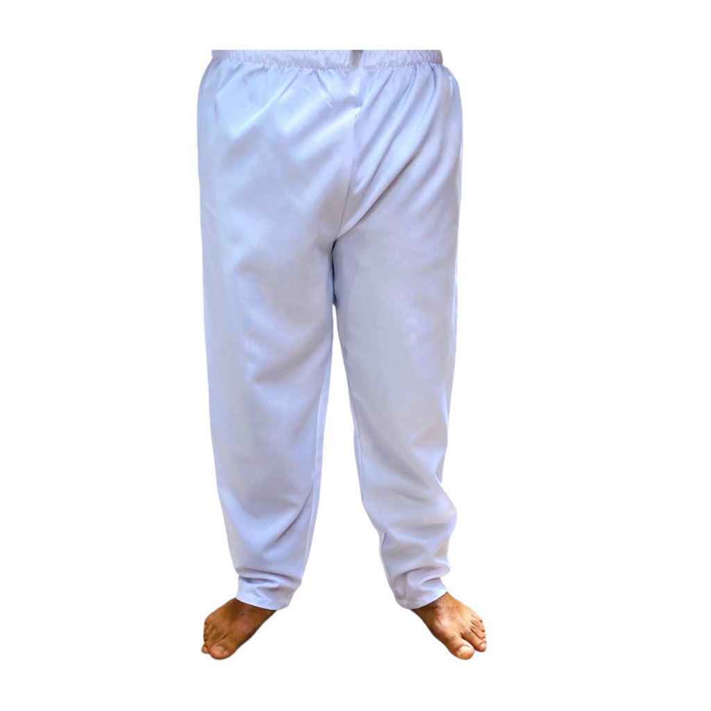 Calça Oxford Sem Bolso Branca Umbanda Candomblé Promoção