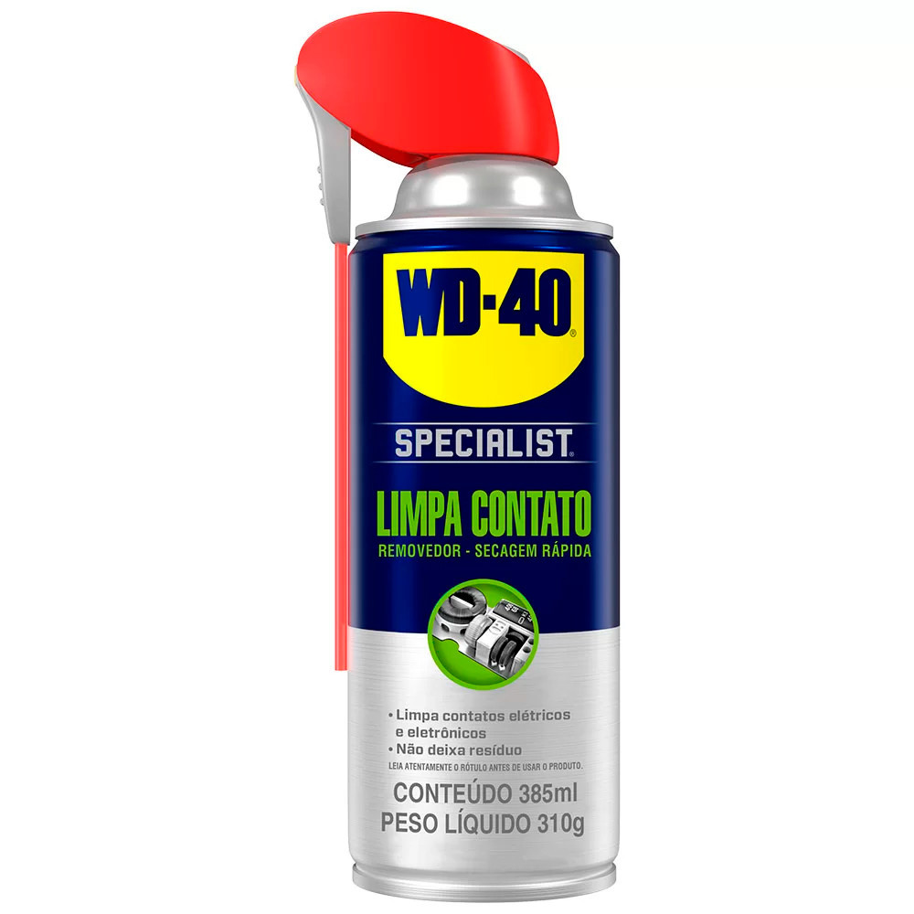 Limpa Contato WD-40 Specialist Spray 385ml com Aplicador Flextop
