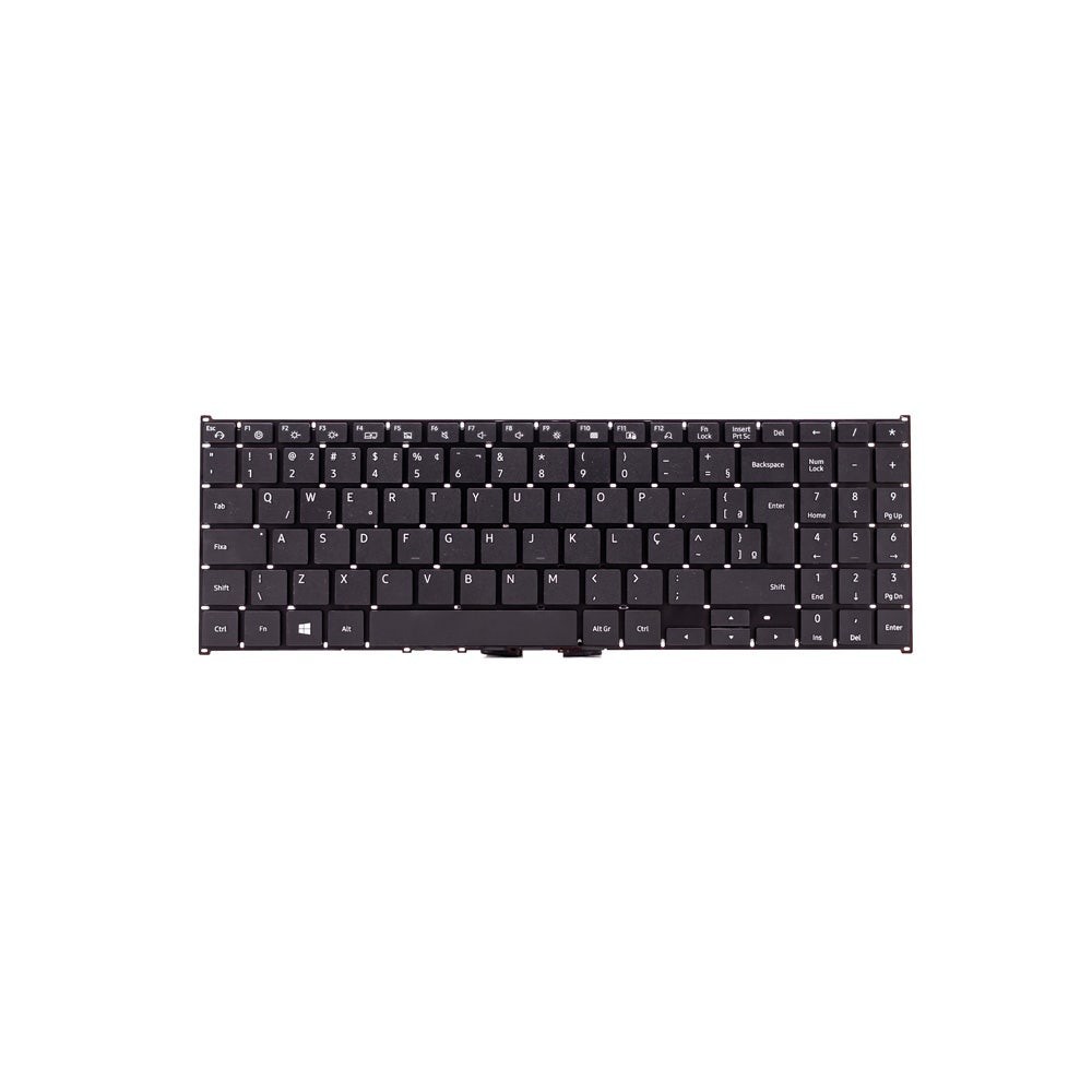 Teclado para Notebook Samsung Book NP550XDA-KV7BR | Preto ABNT2 - Computers & Accessories
