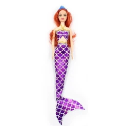 Dream Doll Boneca Sereia - Fashion Doll Roxa