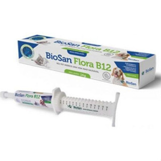 Biosan Flora B12 Probióticos E Prebióticos Cães E Gatos 14g em Oferta na Shopee
