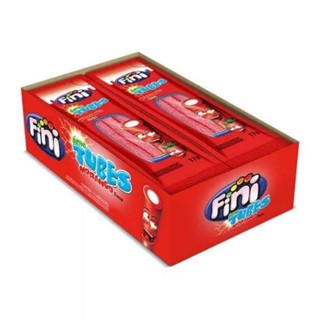 FINI TUBES 15G C/12 MORANGO ÁCIDO