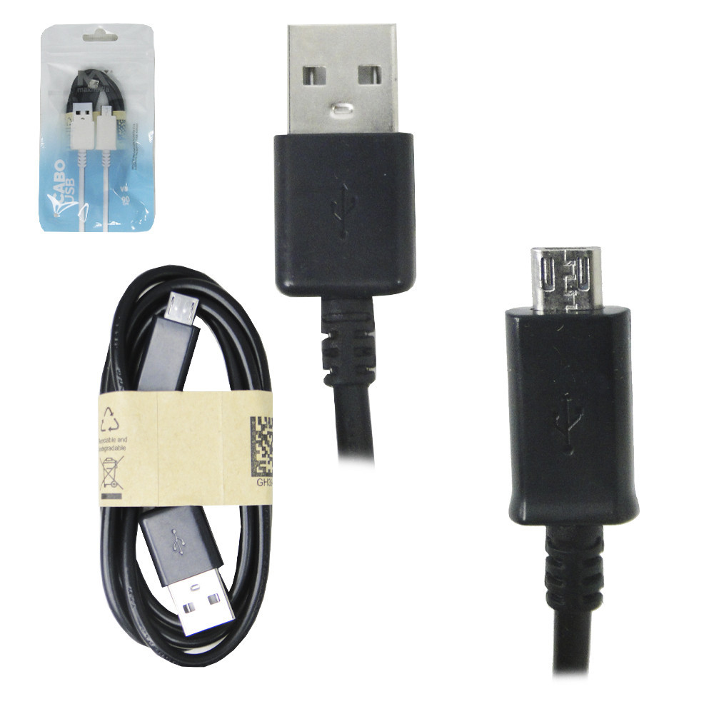 CABO P/CELULAR USB X V8 MAXMIDIA PRETO 90CM NA SOLAPA MAX-V8777 DYNASTY
