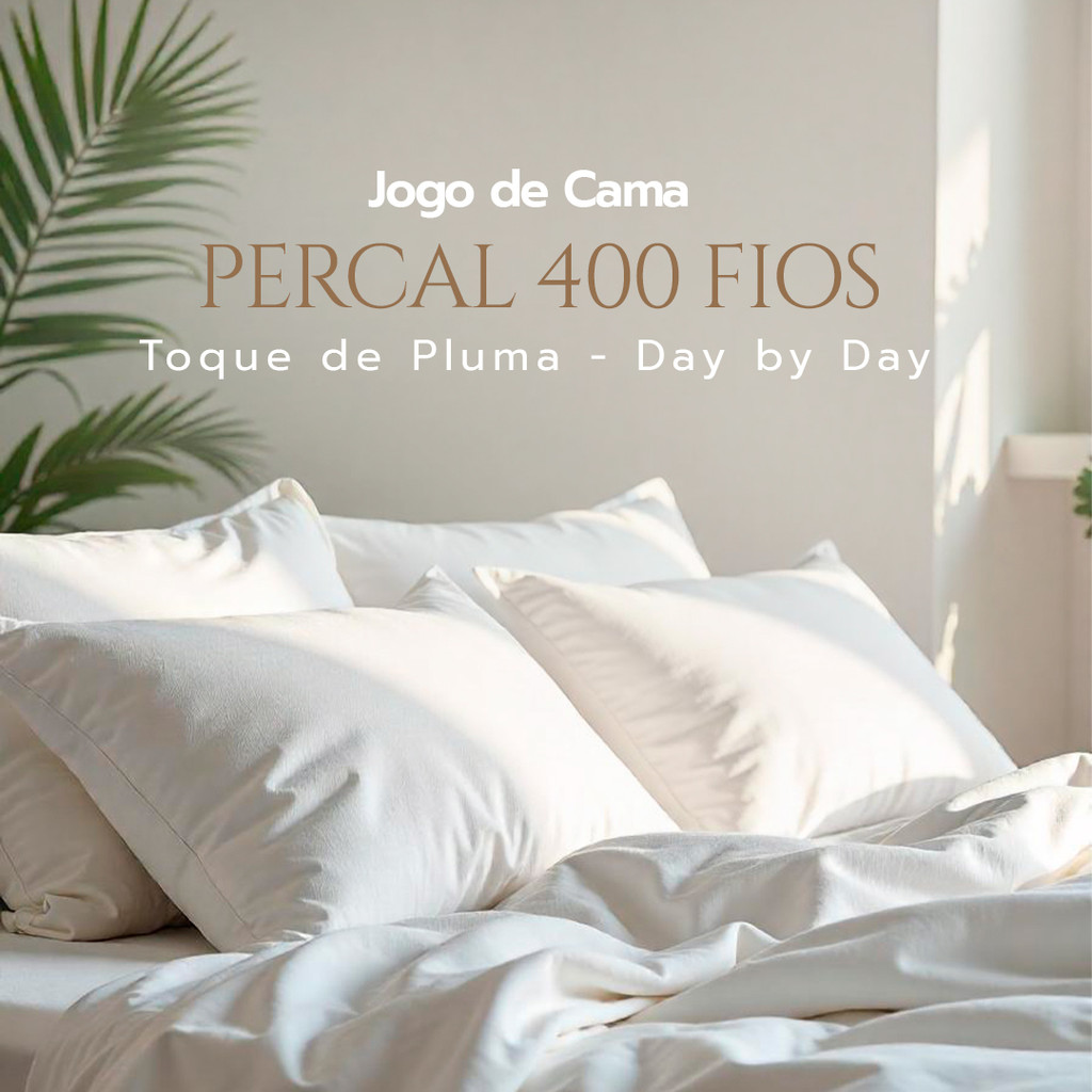 Jogo Lençol 400 Fios Casal 3 Peças Extra Macio Casa Di Valle