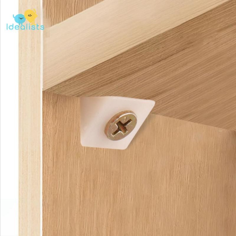 Idealistas 100 Pcs Móveis Remendando Cunhas Gaveta Inferior Flacidez Reparação Fix Canto Com Parafusos Auto-Roscantes em Oferta na Shopee