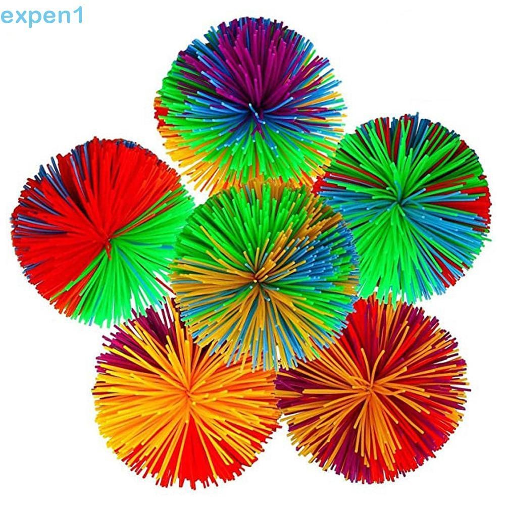 Expensão Bola De Brinquedo De Elástica Descompressiva Arco-Íris Anti-Stress Alívio De Estresse Esticada Para Bebês em Oferta na Shopee