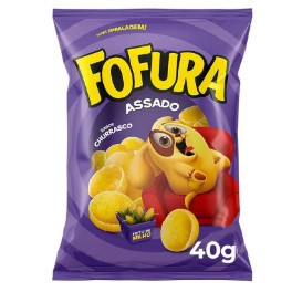 Salgadinho Lucky sabor Churrasco com 40g - Fofura