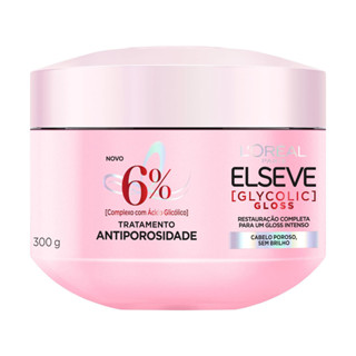 MÁSCARA CAPILAR ELSEVE GLYCOLIC GLOSS ANTIPOROSIDADE 300G
