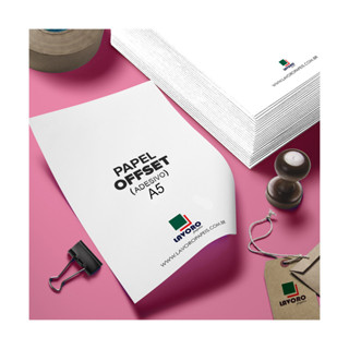 Papel Offset Adesivo A5 - 25 Folhas em Oferta na Shopee