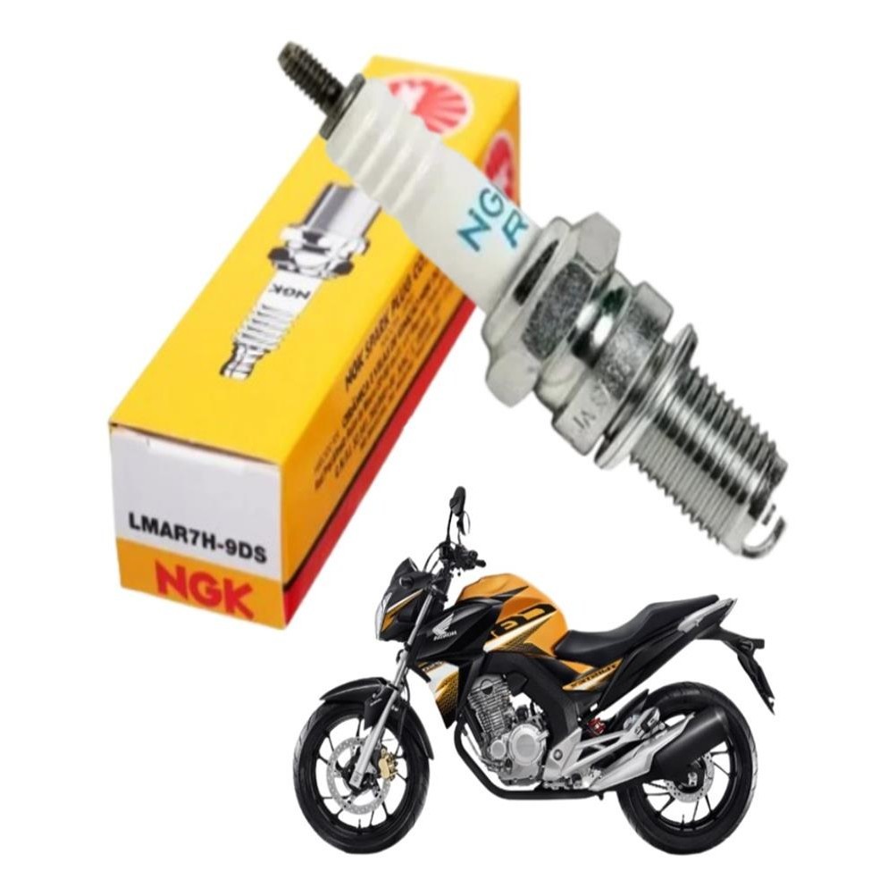 VELA IGNICAO HONDA CB 250 TWISTER CRF 250 2016 2017 2018 2019 2020 2021 2022 2023 ORIGINAL NGK