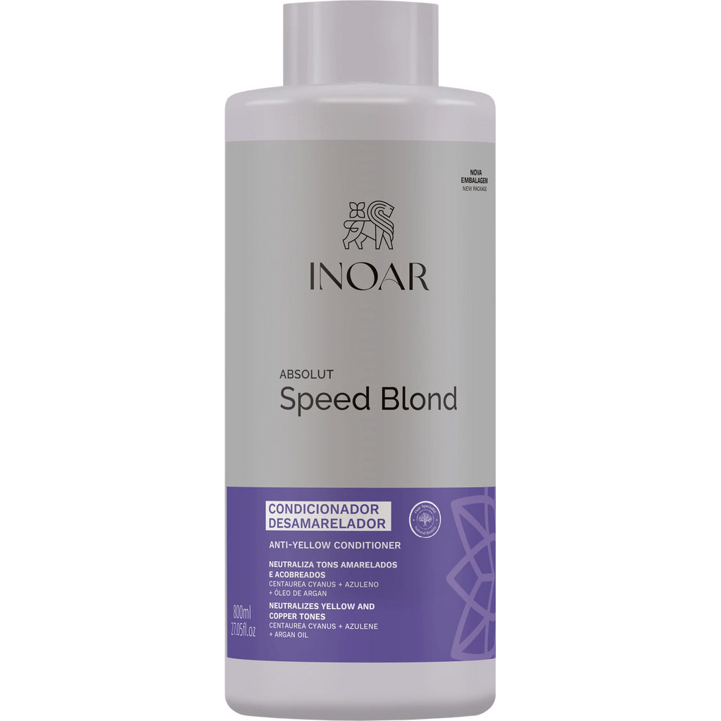 Inoar Absolut Speed Blond Condicionador 800ml em Oferta na Shopee