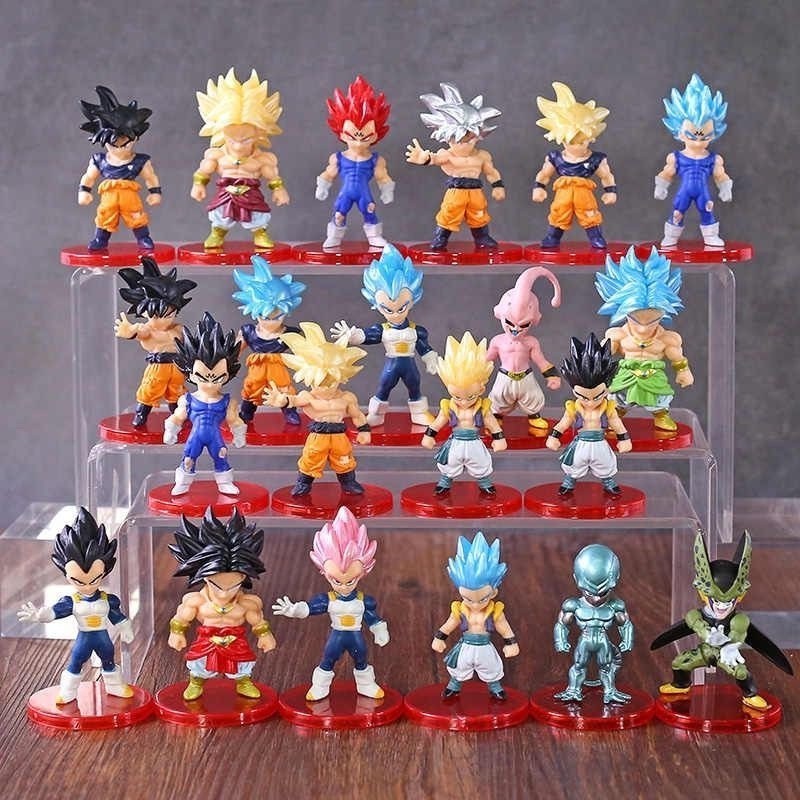 Bonecos Dragon Ball Z Super | Anime DBZ | Action Figures - Vários Modelos - Avulsos - Boneco - Figura de Ação - Miniatur
