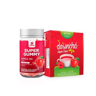 Kit Gummy Apple + Desinchá Apple Cider (30 sachês)