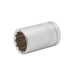 Soquete Encaixe 1/2 POL x 18mm Estriado 6061 BRASFORT